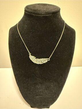 Angel Wing Gold Tone Adjustable Necklace